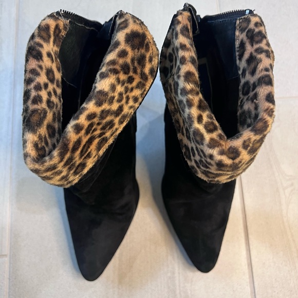 Bakers Animal Print Ankle Boots Size 10 - Picture 2 of 9